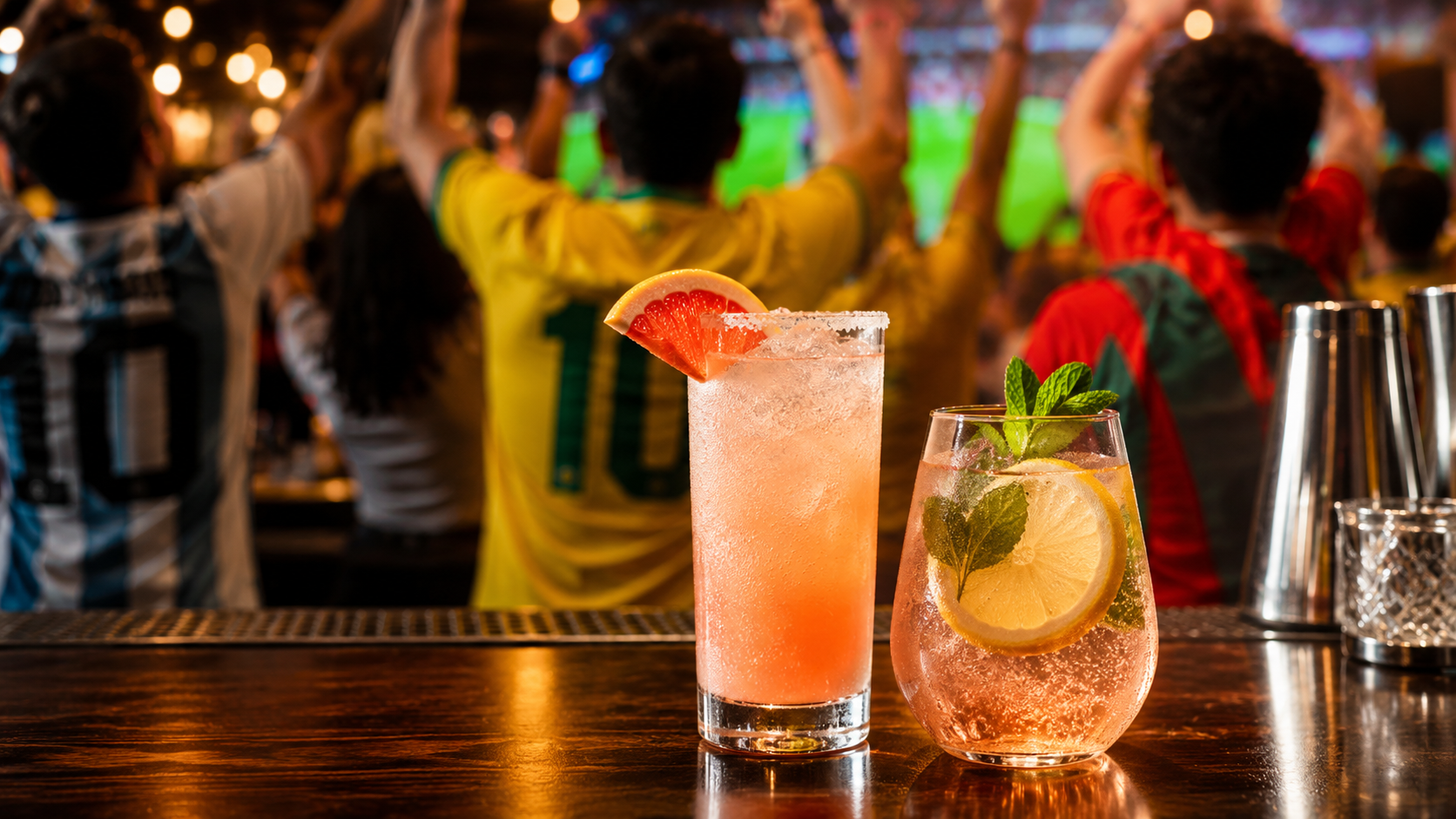 Game day cocktails at MIXT