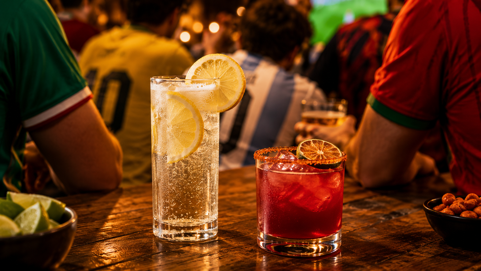 Game day cocktails at MIXT